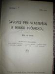 Časopis pro vlastivědu a nauku občanskou 1920-21 - náhled