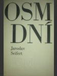 Osm dní - seifert jaroslav - náhled