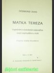 Matka tereza - doig desmond - náhled