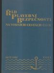 Řád plavební bezpečnosti na vodních cestách čsfr - náhled