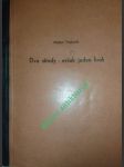 Dva středy - avšak jeden kruh ( strojopis ) - trobisch walter a. - náhled