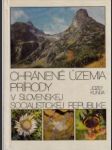 Chránené územia prírody v Slovenskej socialistickej republike - náhled