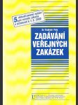 Zadávání veřejných zakázek - náhled