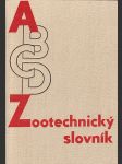 Zootechnický slovník - náhled