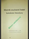 Sborník současné české katolické literatury - kolektiv - náhled