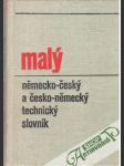 Malý německo - český a česko - německý technický slovník - náhled