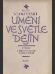 Umění ve světle dějin (Studie z metodologie dějin umění) - náhled