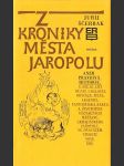 Z kroniky města Jaropolu - náhled