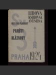 Paměti bláznovy (ed. Lidová knihovna Aventina) - náhled