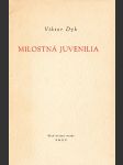 Milostná Juvenilia - náhled