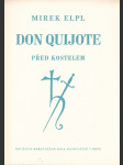 Don Quijote před kostelem - náhled