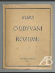 Oslabení lidského rozumu - náhled