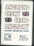 Anglicko-český, česko-anglický – slovník, gramatika, fráze - náhled