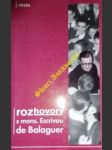 Rozhovory s mons.escrivou de balaguer - náhled