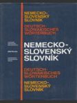 Nemecko-slovenský slovník - náhled