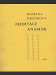 Meditace anamor křenková romana - náhled