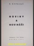 Noviny a novináři - kopecký rudolf - náhled