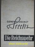 Die reichswehr - seeckt hans von - náhled