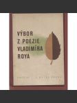 Výbor z poezie Vladimíra Roya (text slovensky) - náhled