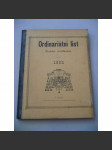 Ordinariátní list na rok 1893 - náhled