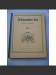 Ordinariátní list na rok 1894 - náhled