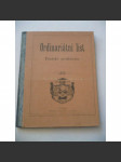 Ordinariátní list na rok 1885 - náhled