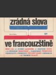 Zrádná slova ve francouzštině - náhled