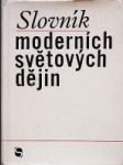 Slovník moderních světových dějin - náhled