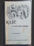 Klíč k určování rostlin vyskytujících se u nás nejčastěji - náhled