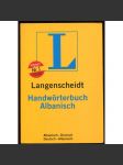 Langenscheidt Handwörterbuch Albanisch. Teil I. Albanisch-Deutsch; Teil II. Deutsch-Albanisch - náhled