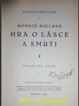 Hra o lásce a smrti - rolland romain - náhled