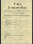 Studia neoaristotelica - ročník 1 (2004) - číslo 1,2 - náhled