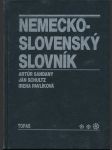 Nemecko-slovenský slovník - náhled