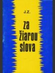 Za žiarou slova - náhled