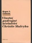 Vlastní podvojné účetniství Christie Malryho - náhled