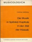 Die Musik in Spišská Kapitula in der Zeit der Klassik - náhled