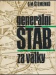 Generální štáb za války - náhled