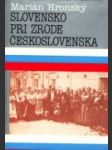 Slovensko pri zrode Československa - náhled