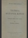 Teória rezania kovov - náhled