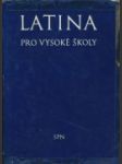 Latina pro vysoké školy - náhled