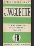 Viléma Meistera léta učednická I.-II. - náhled