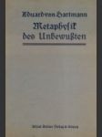 Metaphysik des Unbewußten. - náhled