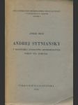 Andrej Sytniansky v slovenskej literatúre sedemdesiatych rokov XIX. storočia - náhled