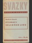 Písmáci selského lidu - náhled