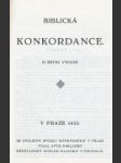 Biblická konkordance - náhled