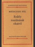 Erdély romlásának okairól - náhled