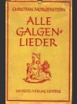 Alle galgenlieder - náhled