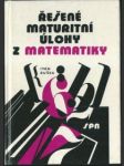 Řešené maturitní úlohy z matematiky - náhled